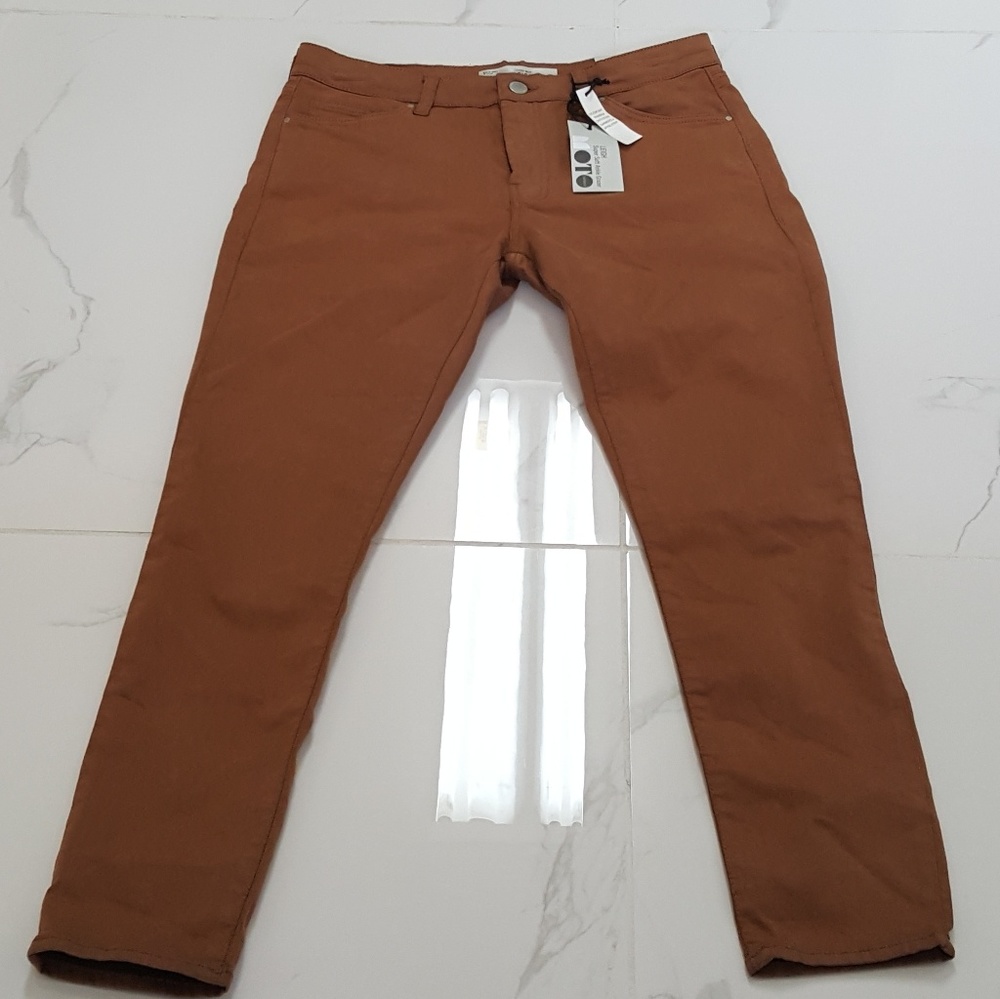 Topshop Moto Camel Leigh Jeans